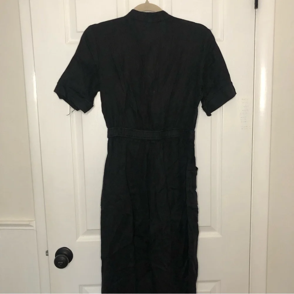 Reformation Flawed Linen Zip Jumpsuit